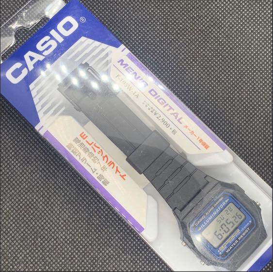 Vintage Casio Watch F 105w 1a Electronics Others On Carousell