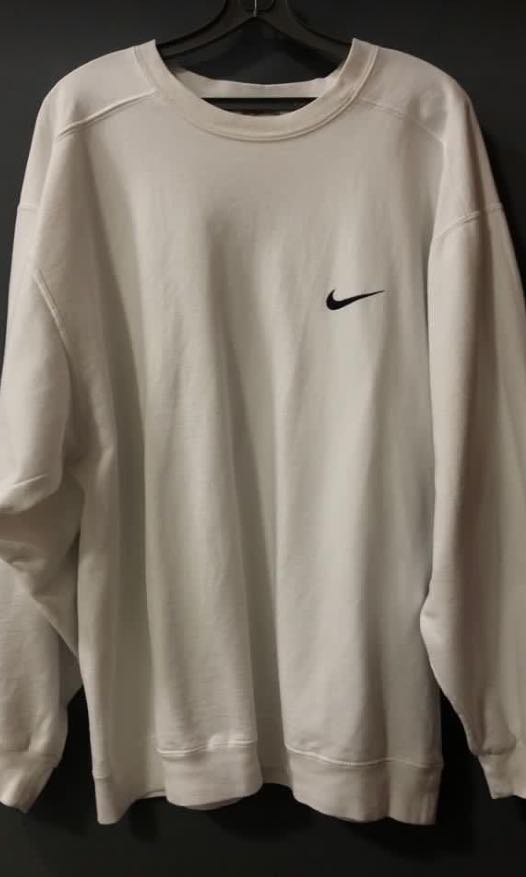 vintage white nike sweater