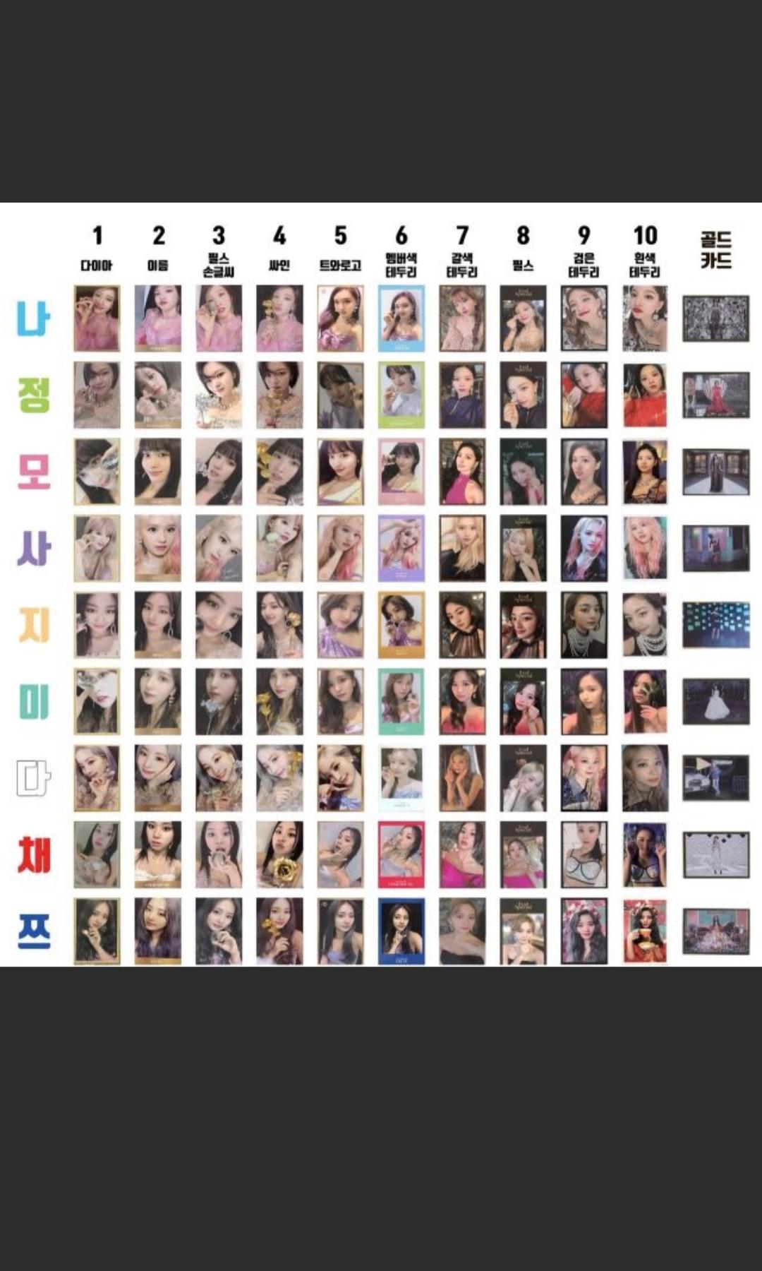 Wtt Twice Feel Special Trading Cards Entertainment K Wave On Carousell