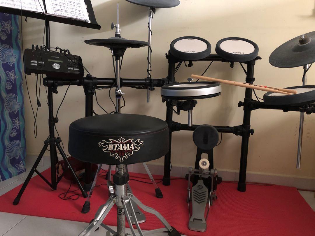 Yamaha DTX562K Electronic Drum Set, Hobbies & Toys, Music & Media