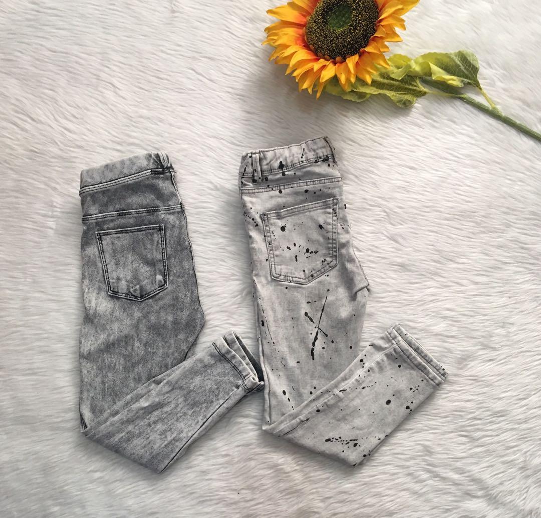 Zara Jeans for Kids Bundle (Category: Babies & Kids Fashion) located in Makati City. Submitted by cutefabstuffph (Listing ID 254894192, Image 1). Description: Can be considered as new Used once... 5-6 years old can fit Individual price is 350 Bought for 1k+ each .