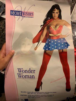 Sexy Wonder women Halloween Costume