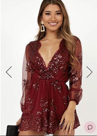 Showpo - What Comes Around Playsuit