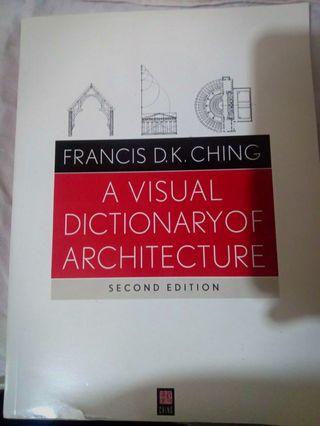 A visual dictionary &architecture 2nd ed. By ching
