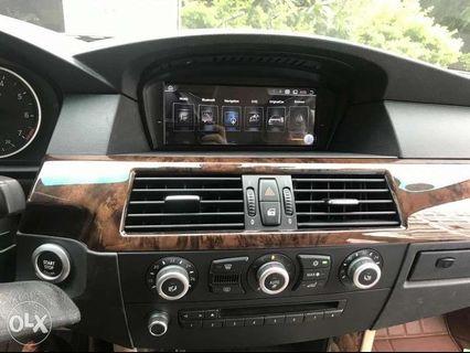 E60 BMW Android Mirrorlink waze GPS Netflix WiFi Bluetooth 9inch