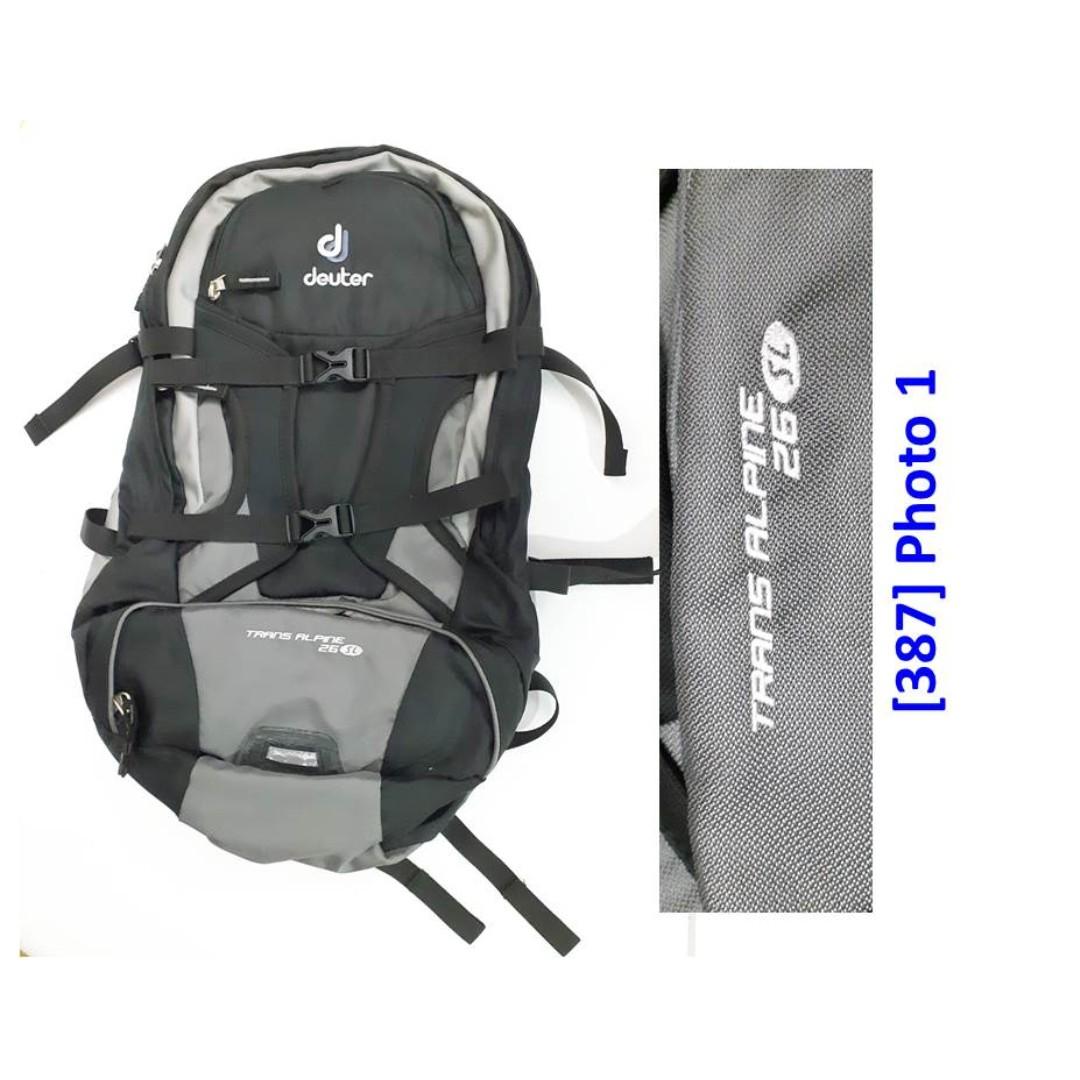 387 Deuter Trans Alpine 26 SL Back Pack Men s Fashion Bags