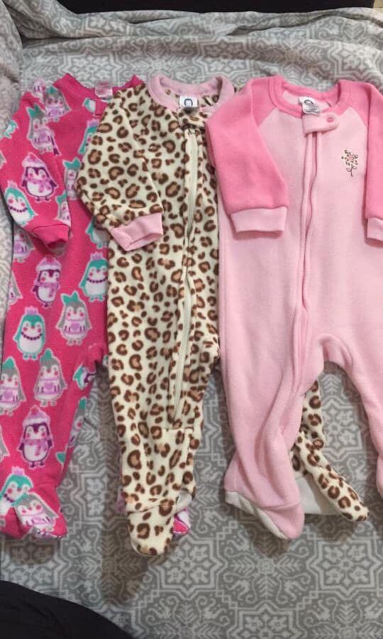 fleecy sleepsuits