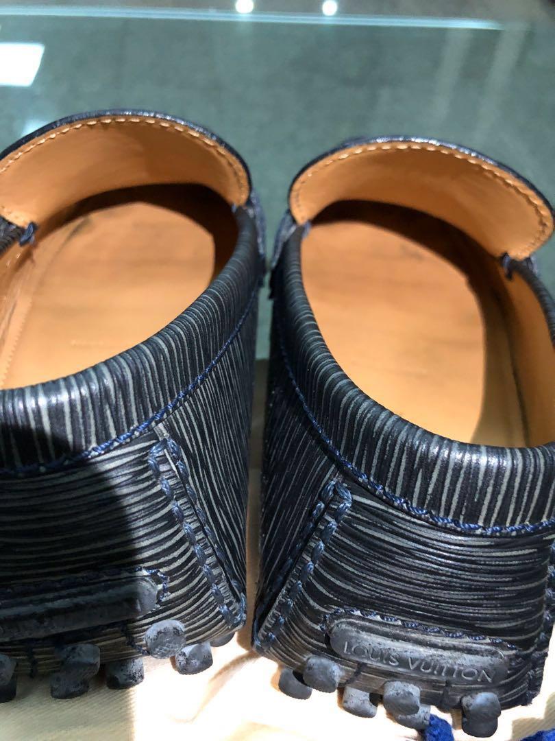 Authentic Louis Vuitton Epi Leather shoes mens size 6 LV
