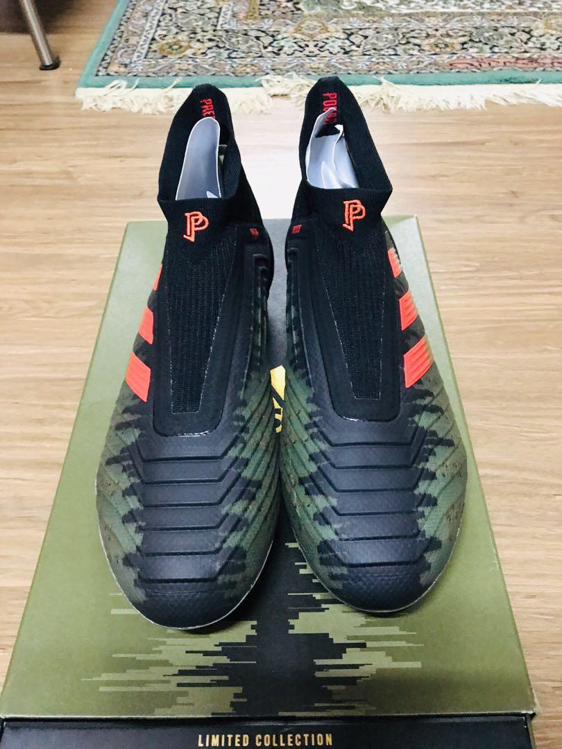 Adidas Predator Paul Pogba 18 Firm Ground Men S Fashion Footwear Boots On Carousell