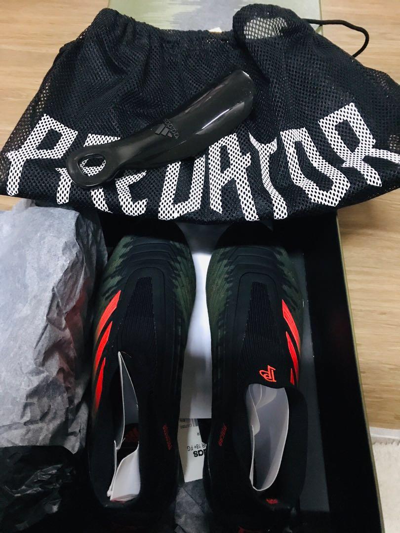 Adidas Predator Paul Pogba 18 Firm Ground Men S Fashion Footwear Boots On Carousell