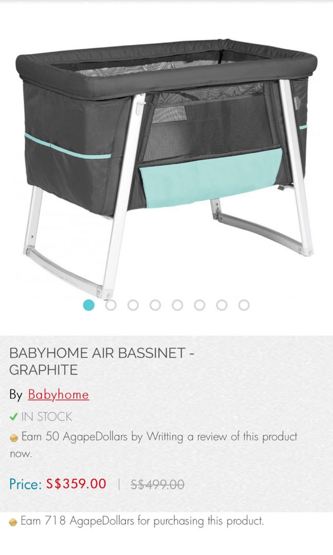 babyhome air bassinet