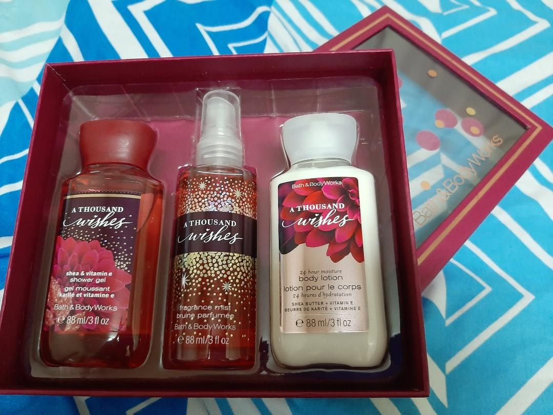 Bath & Body Works set, Beauty & Personal Care, Bath & Body, Bath on