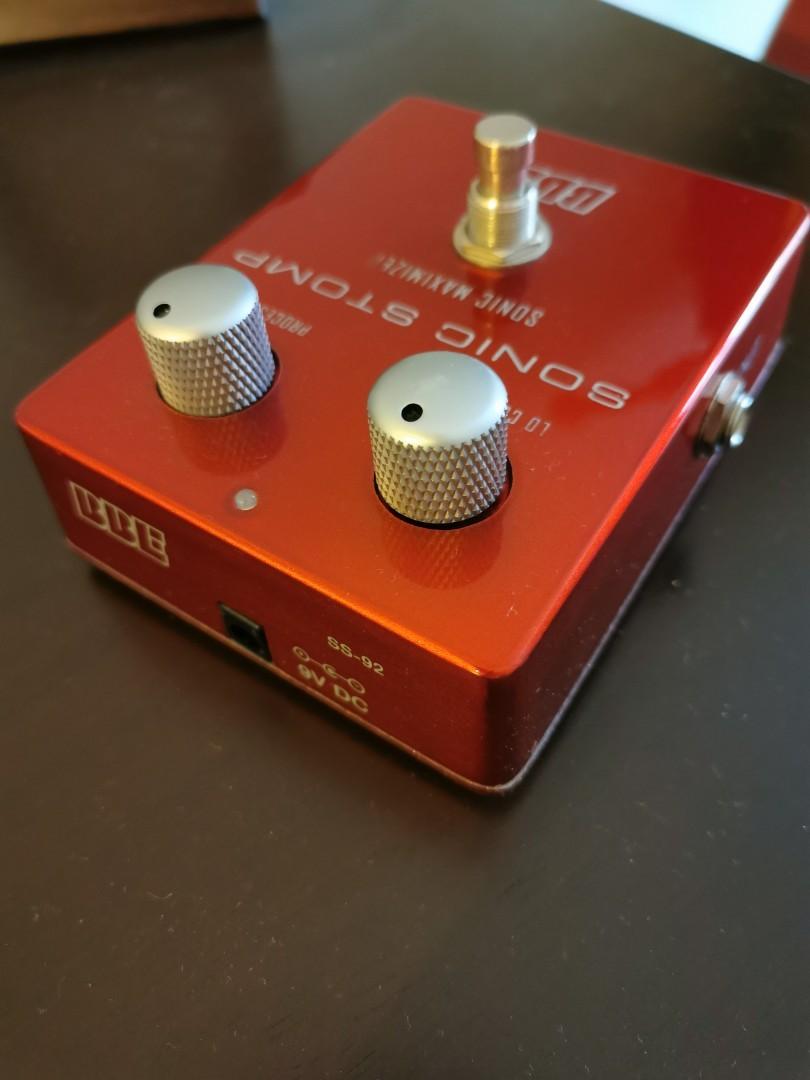 Tone Enhancer BBE Sonic Stomp Maximizer Effects Pedal Guitar 