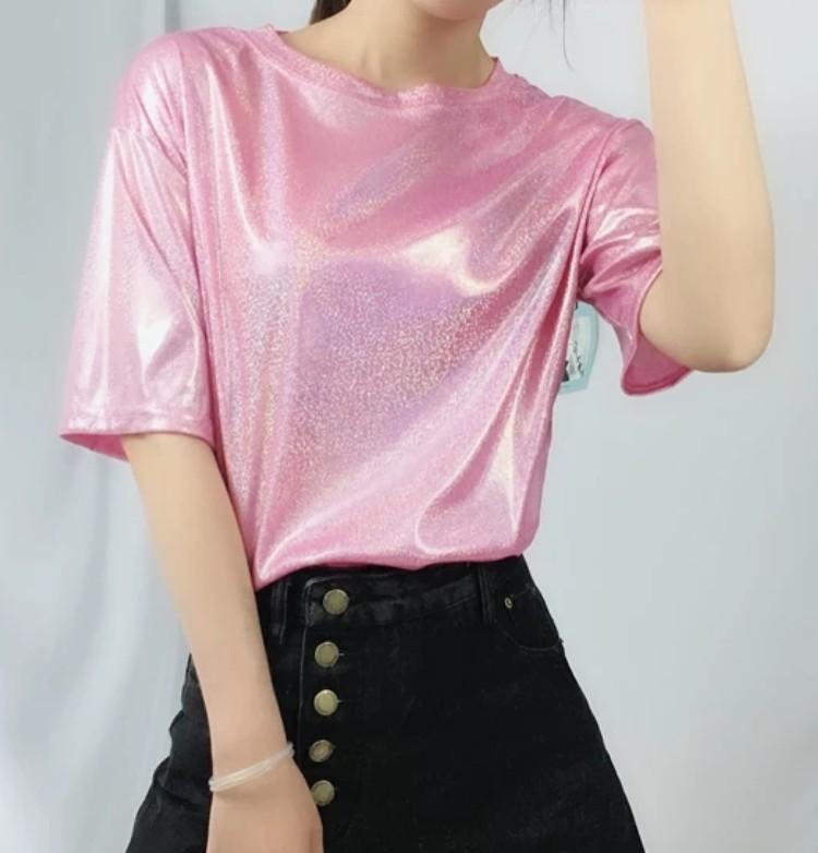 Glitter pink shirt Clearance