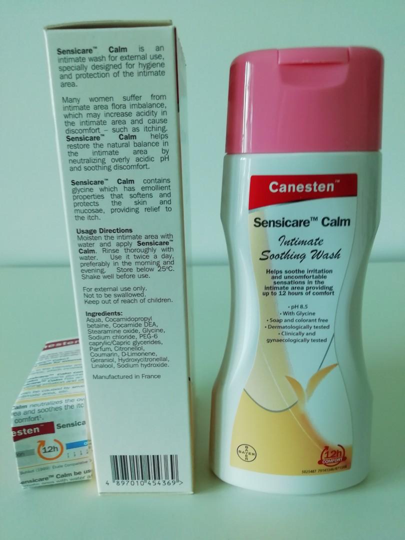 Canesten Sensicare Calm Intimate Female Wash 200ml, Beauty & Personal