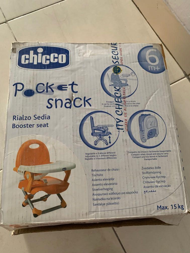 Chicco Pocket Snack Booster Seat Bayi Anak Lainnya Di Carousell
