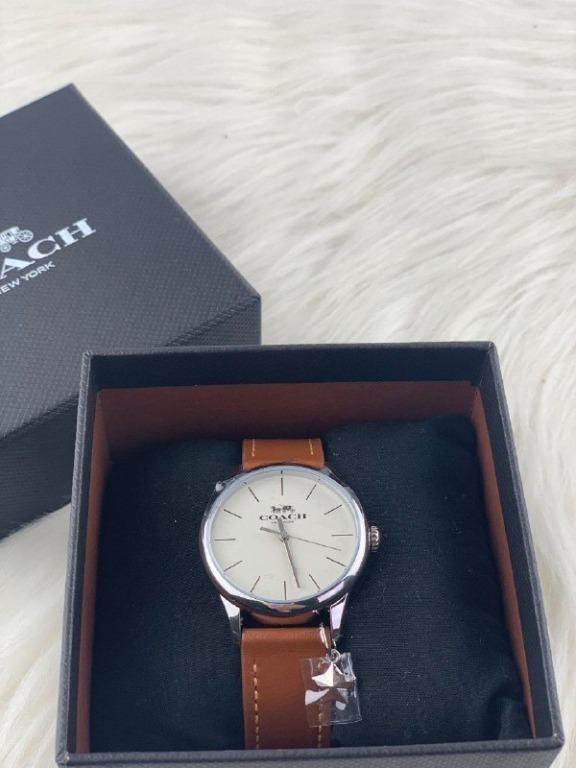 COACH RUBY WATCH 32MM COACH W1549 SADDLE Women s Fashion