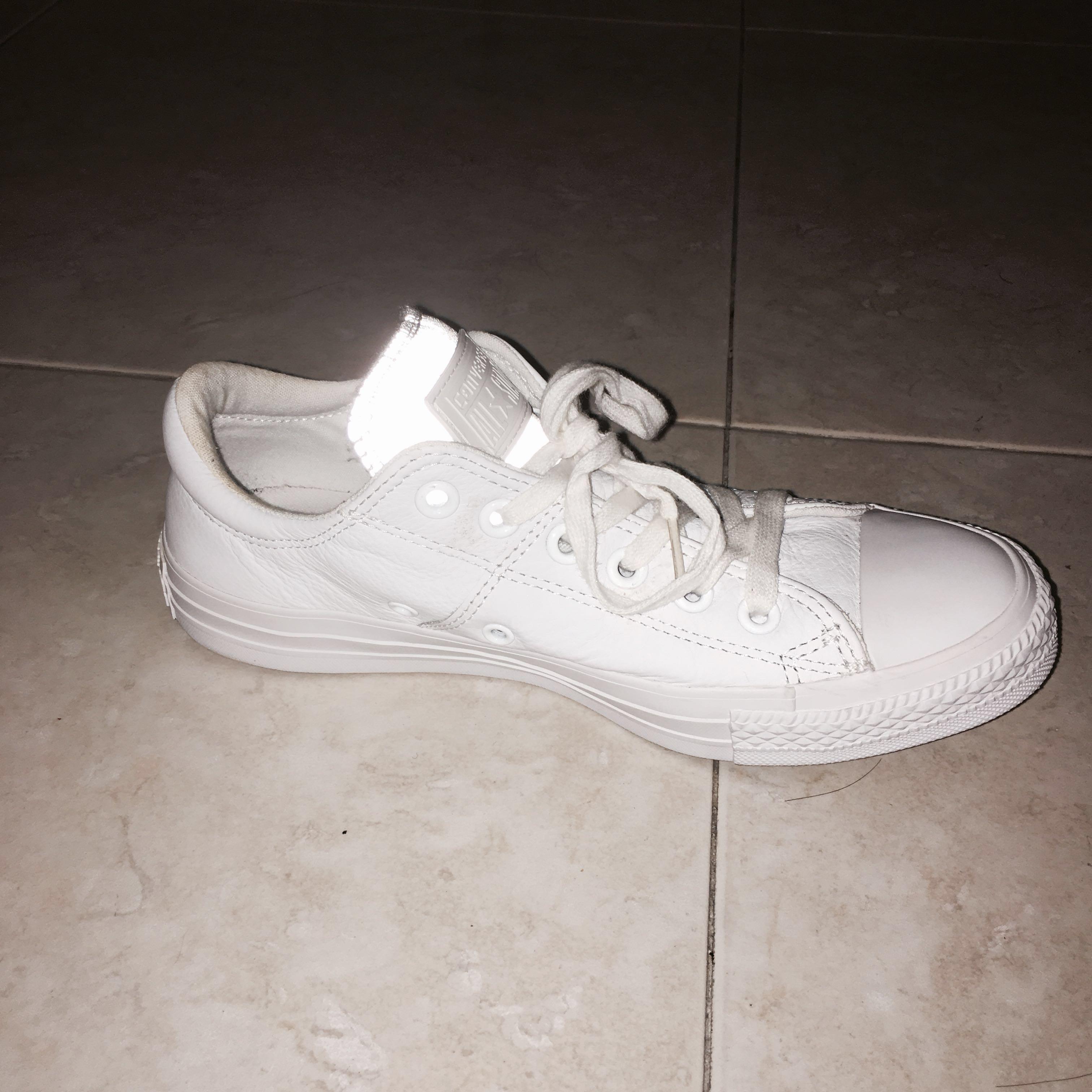 Converse madison sales white leather
