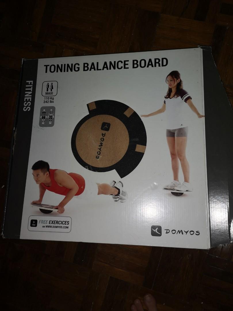 toning balance board domyos