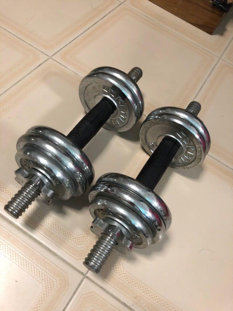 Dumbbell dumbells Sports Equipment Exercise Fitness Weights