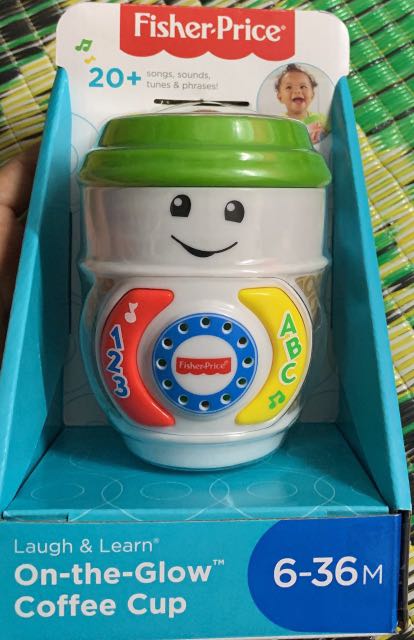 Fisher Price On the Glow Coffee Cup Hobbies Toys Toys Games