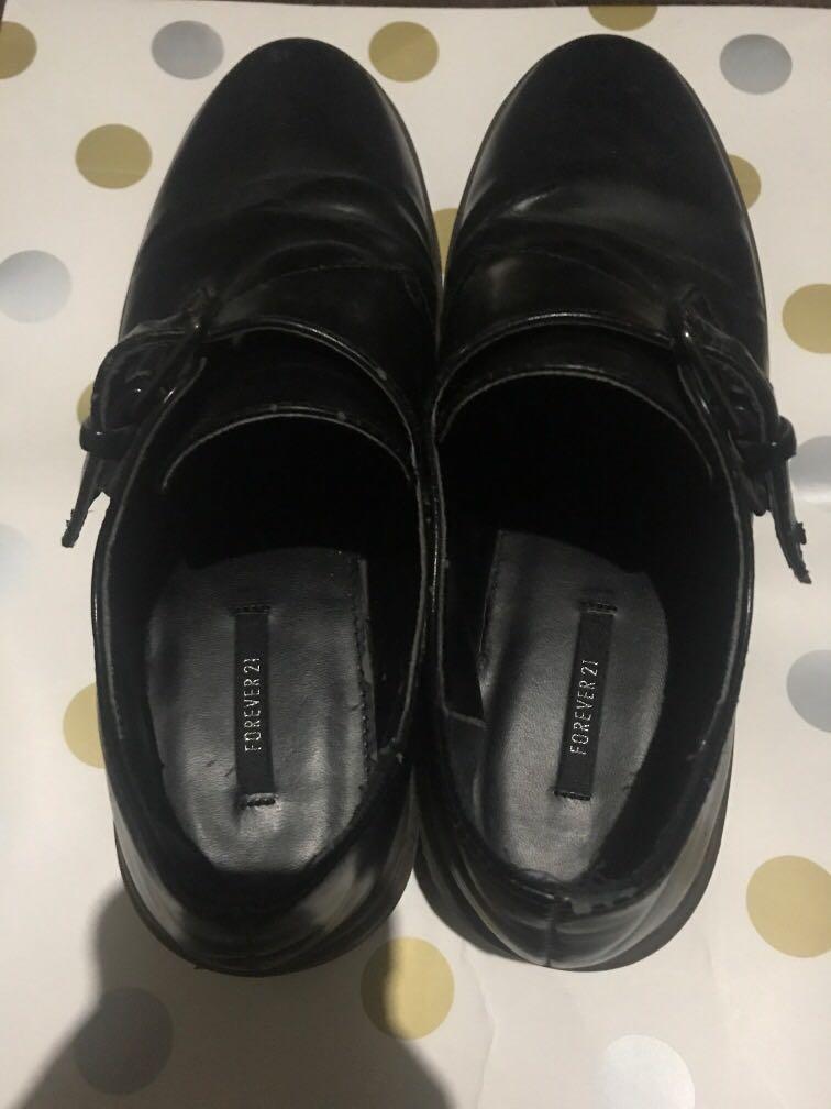 forever 21 black shoes