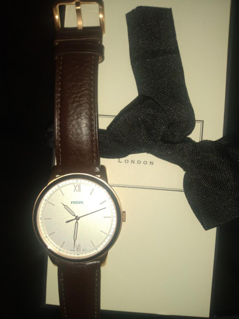 Fossil FS5463 The Minimalist authentic Men s Fashion Watches Accessories Watches on Carousell