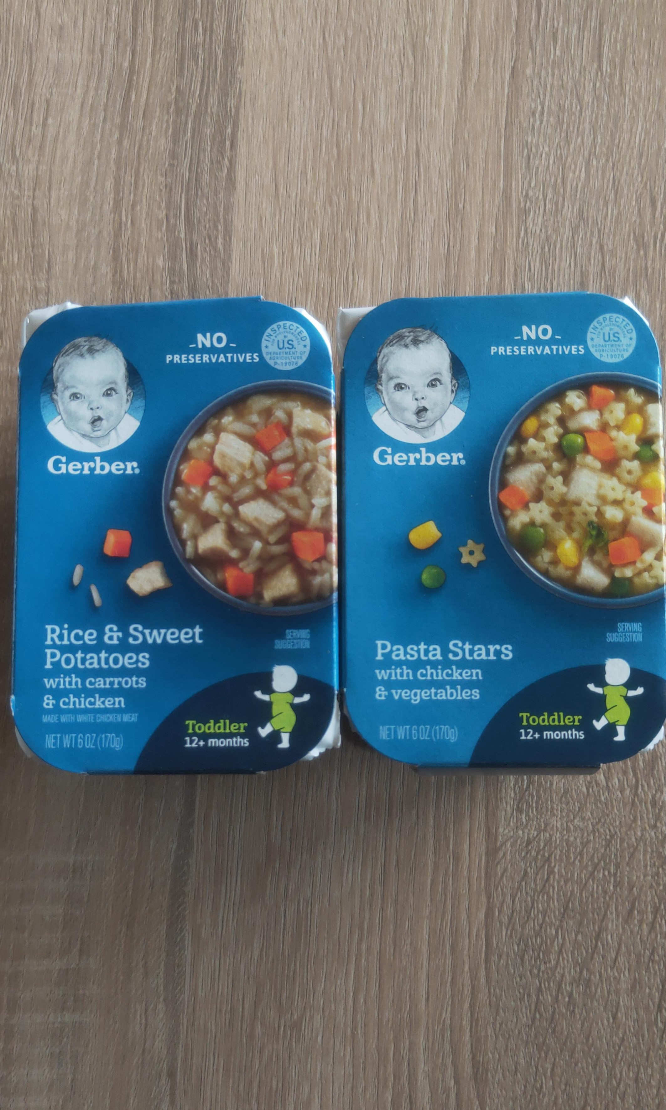gerber 12 month meals