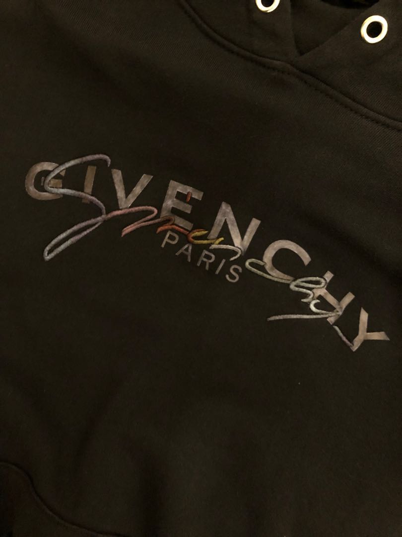 Givenchy outlet rainbow hoodie