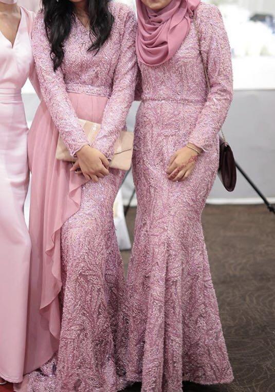 Glamorous dress muslimah discount
