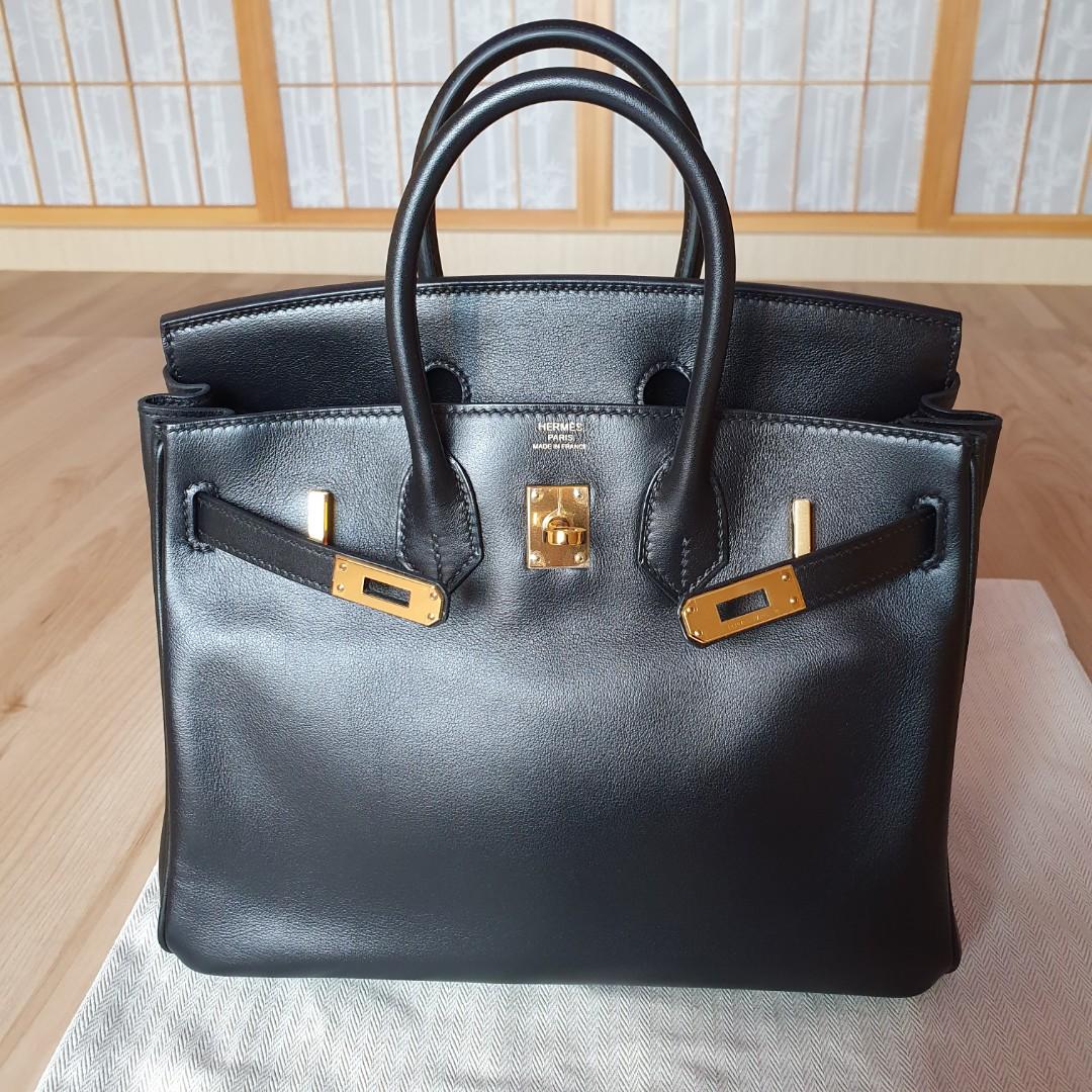🆕 AUTHENTIC HERMES BIRKIN 25 EBENE BARRNIA FAUBOURG IN GOLD HARDWARE,  Women's Fashion, Bags & Wallets, Shoulder Bags on Carousell