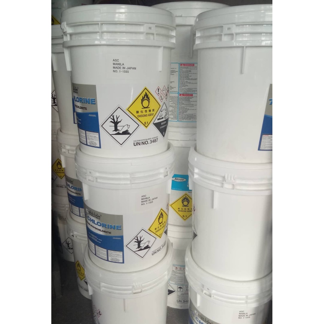 High Quality Chlorine Granular form 70% 45kgs  ISO and UL certified