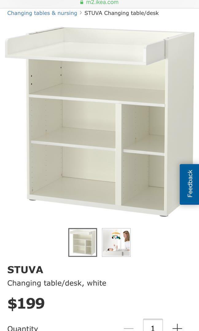 ikea stuva changing table