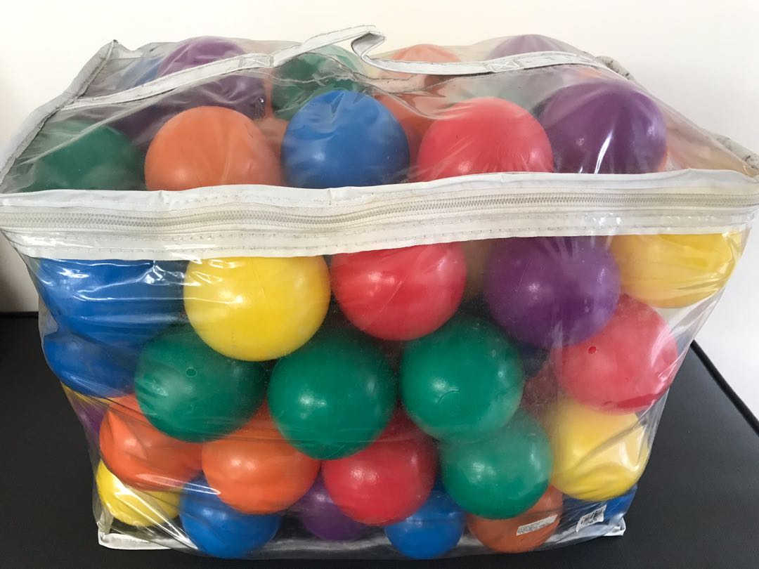 Intex Plastic balls, Hobbies & Toys, Toys & Games on Carousell