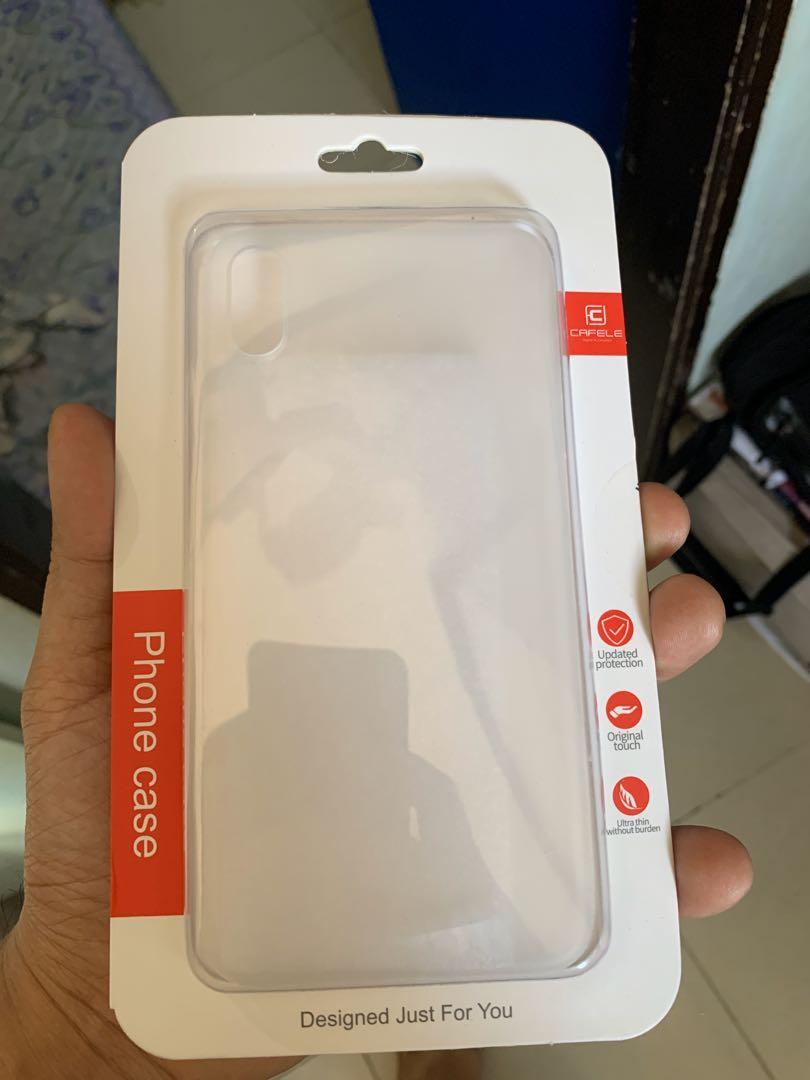 iPhone XS Max Case (Cafele) (Category: Cases & Sleeves) located in Manila. Submitted by daniel0517 (Listing ID 255050645, Image 2). Description: Ultra Thin iPhone XS Max Brand New Case from Cafele Never been used. RFS: wrong item my phone is iPhone XS not XS Max.