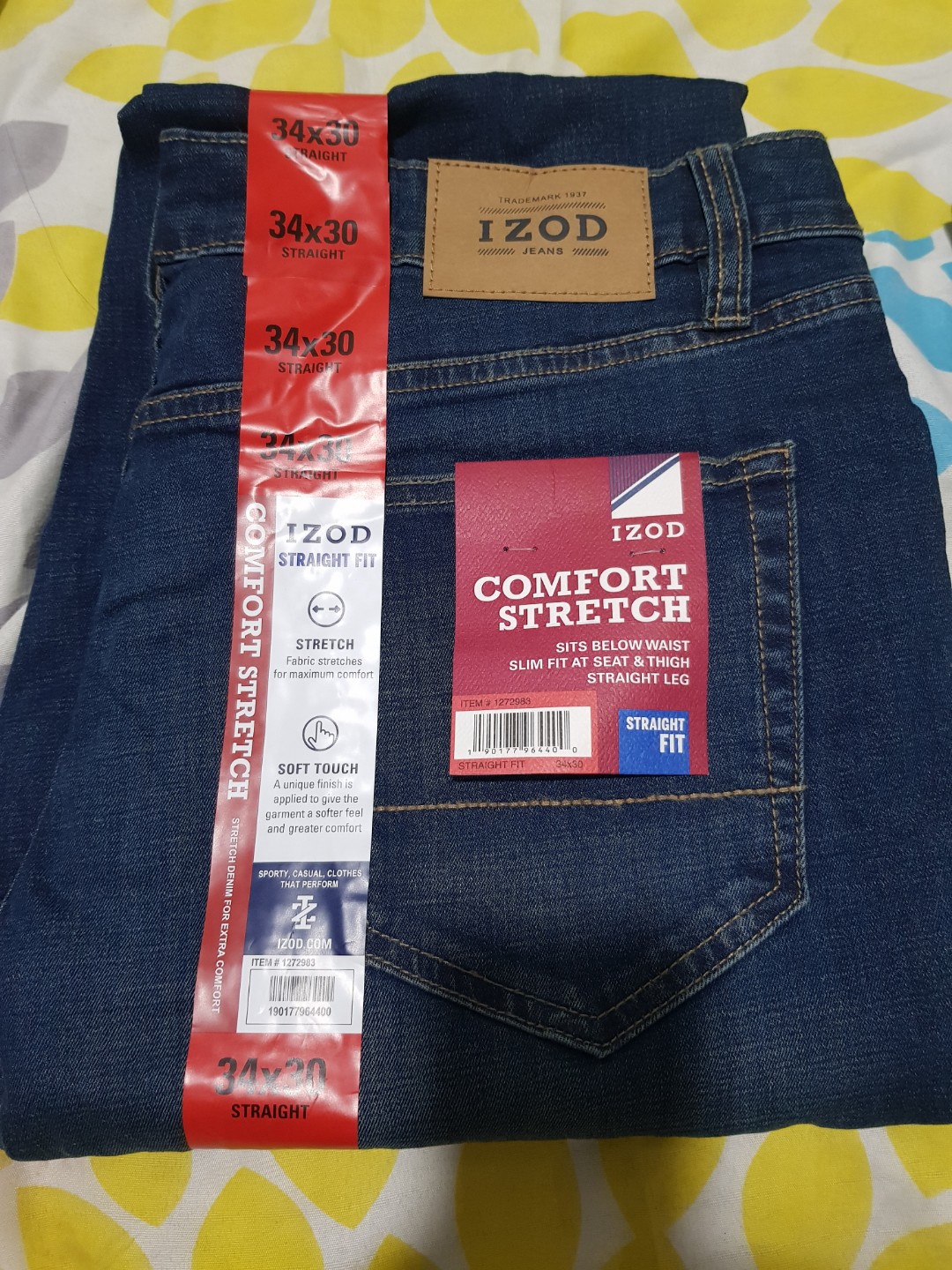 izod comfort stretch straight fit