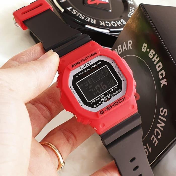 Jam Pria Merek Gshock Dw 5600bb Carbon Ori Bm 4 4cm Fullset Fesyen Pria Jam Tangan Di Carousell