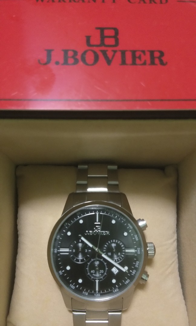 J.BOVIER PARIS ( BARU DIBELI ), Men's Fashion, Watches & Accessories