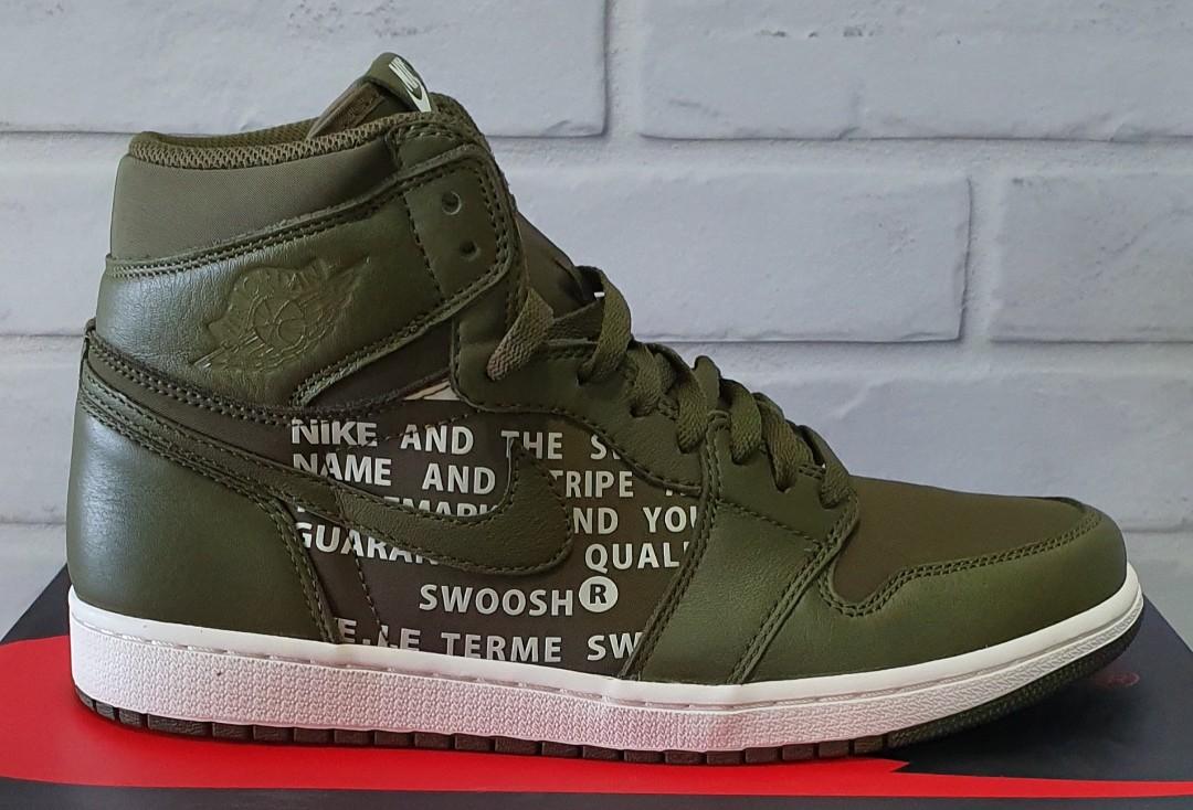 Jordan 1 High OG Olive Canvas