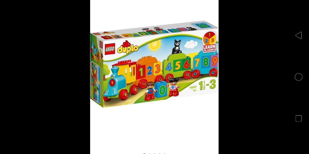 lego learn to count train