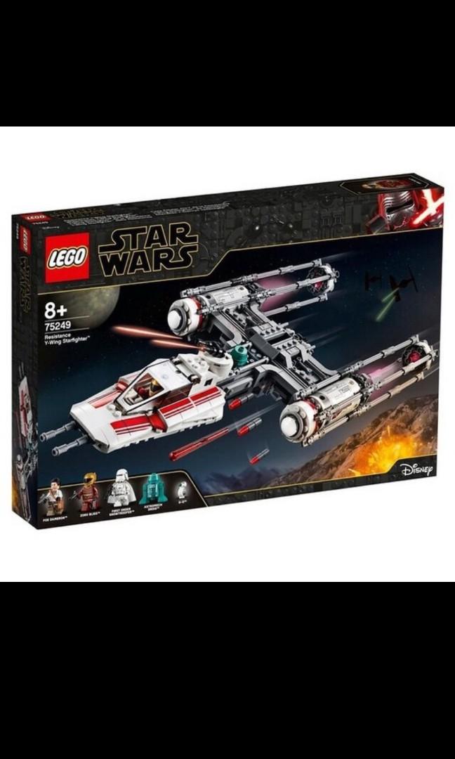 Lego Star Wars 75249 Resistance Y wing Starfighter Hobbies Toys Toys Games on Carousell