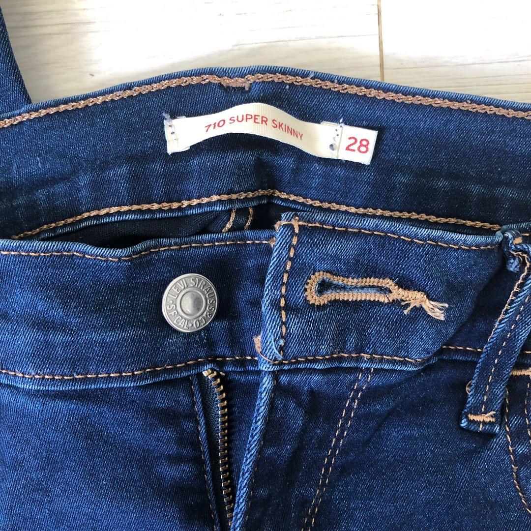 levis 701 super skinny jeans