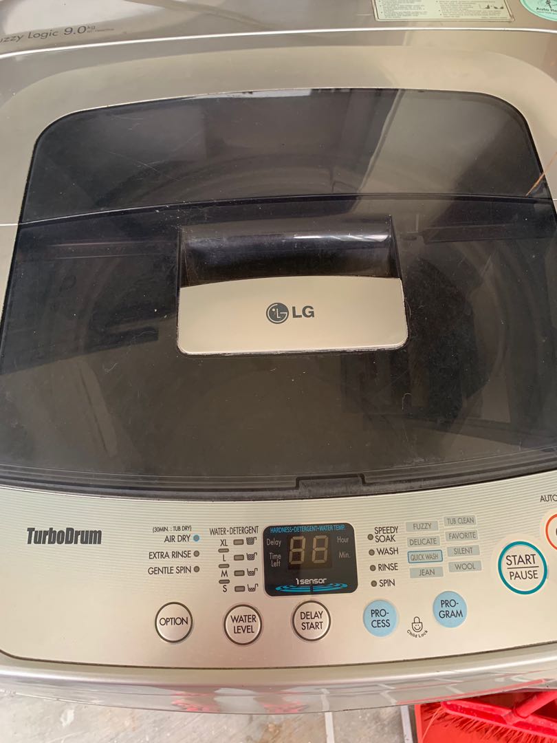 LG Turbo Drum Washing Machine Max Load, TV & Home Appliances, Washing