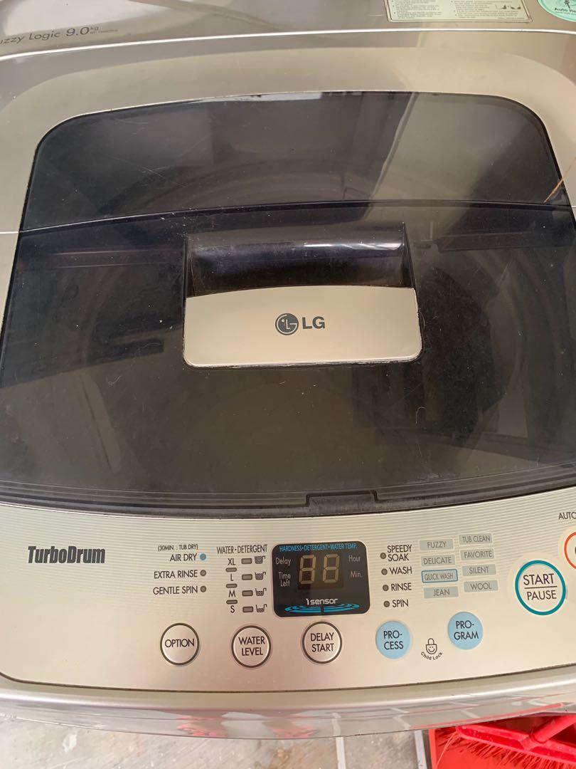 LG Turbo Drum Washing Machine Max Load, TV & Home Appliances, Washing