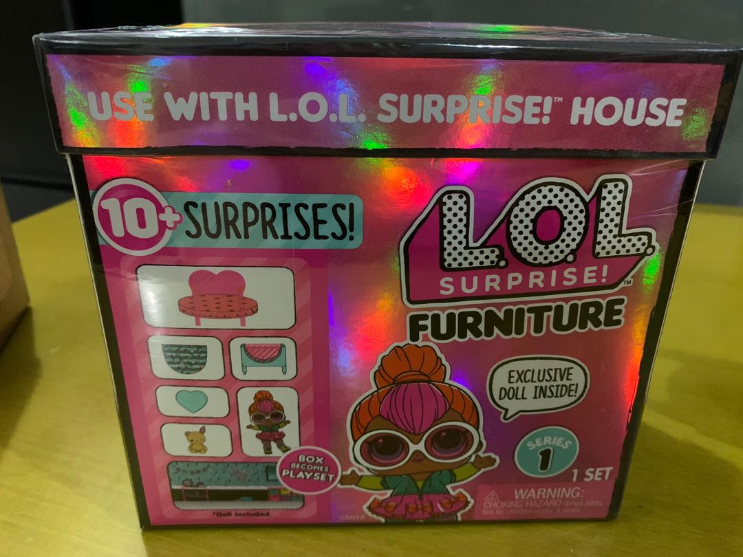 Lol surprise shop furniture neon qt
