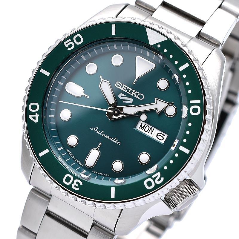 *Made In Japan* New Seiko 5 SBSA011 With Kanji Day Date Sunburst Green ...