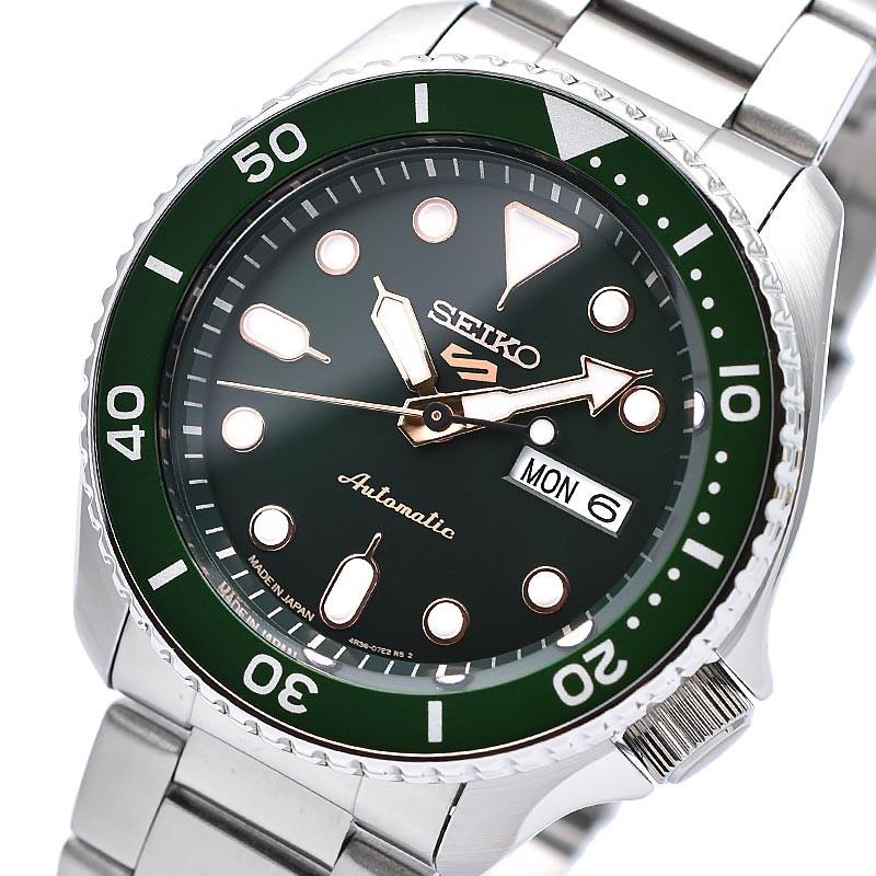Made In Japan New Seiko 5 Sbsa013 With Kanji Day Date In Green Dial Silver Stainless Steel Bracelet Automatic Men S Watch Srpd63k1 Srpd63 Srpd63k Men S Fashion Watches On Carousell