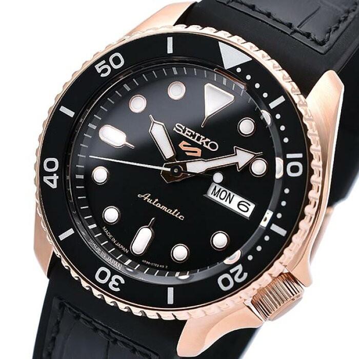 Made In Japan New Seiko 5 Sbsa028 Kanji Day Date In Rose Gold Case Automatic Men S Sport Watch Men S Fashion Watches On Carousell