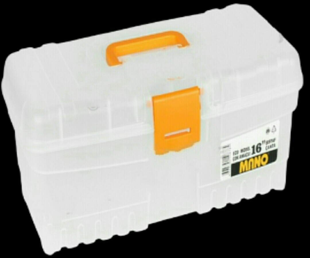 Mano Transparent Tool Box 16 inch, Everything Else on Carousell