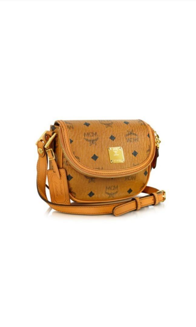 mcm mini sling bag